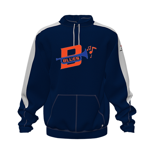 [CUS-DFW-HOOD-FLC-LSL-NVY-YXS-LOGO3] Hoodie (Youth XS, Navy, Logo 3)