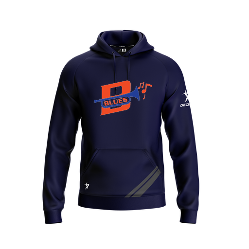 [FOLHSMNV-YXS-LOGO3] Decker Summit Hoodie (Youth XS, Navy, Logo 3)