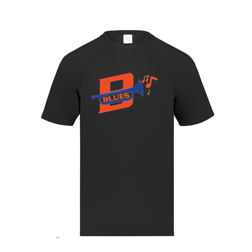 [2790.080.S-LOGO3] Men's Smooth Sport T-Shirt (Adult S, Black, Logo 3)