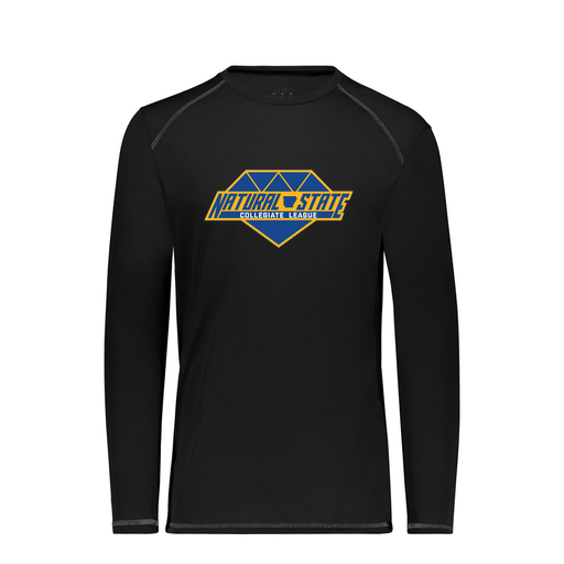 [6846.080.S-LOGO2] Youth SoftTouch Long Sleeve (Youth S, Black, Logo 2)