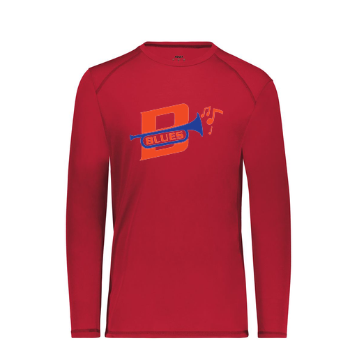 [6846.083.S-LOGO3] Youth SoftTouch Long Sleeve (Youth S, Red, Logo 3)