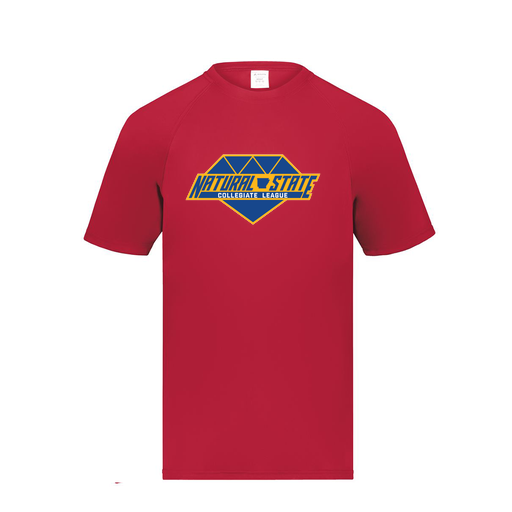 [2791.083.S-LOGO2] Youth Smooth Sport T-Shirt (Youth S, Red, Logo 2)