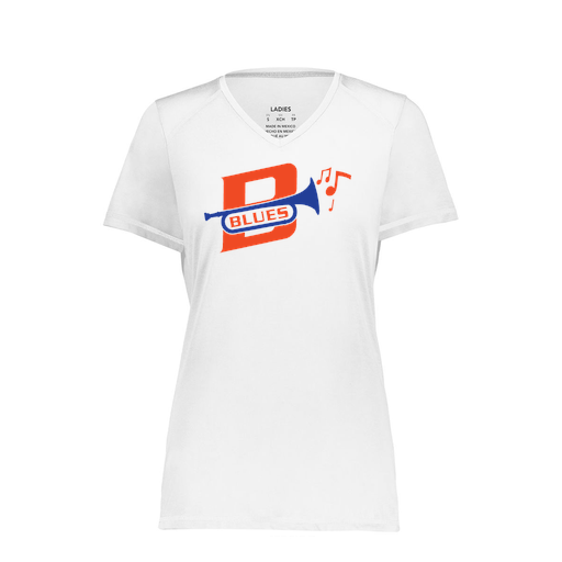 [6844.005.XS-LOGO3] Women's SoftTouch Short Sleeve (Female Adult XS, White, Logo 3)