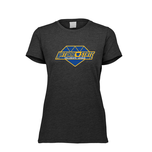 [FTSCUBBK-FAXS-LOGO2] Decker Women's Tri-Blend T-Shirt - Short Sleeve (Female Adult XS, Black, Logo 2)