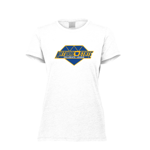 [FTSCUBWH-FAXS-LOGO2] Decker Women's Tri-Blend T-Shirt - Short Sleeve (Female Adult XS, White, Logo 2)