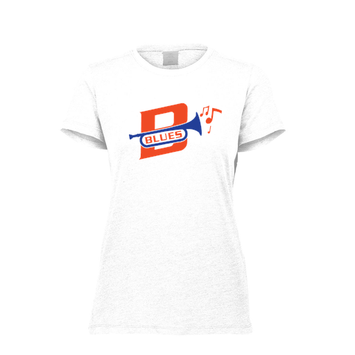 [FTSCUBWH-FAXS-LOGO3] Decker Women's Tri-Blend T-Shirt - Short Sleeve (Female Adult XS, White, Logo 3)
