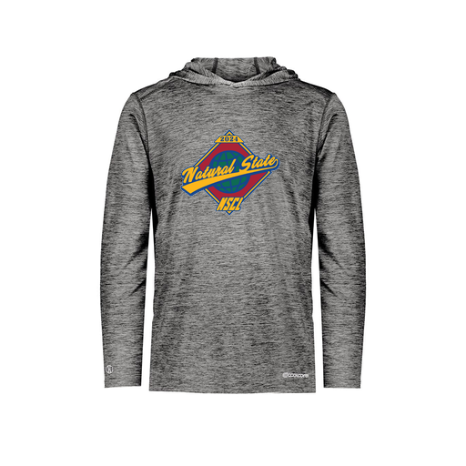 [FOLHCGBK-YS-LOGO1] Decker Youth Charge Hoodie (Youth S, Black, Logo 1)