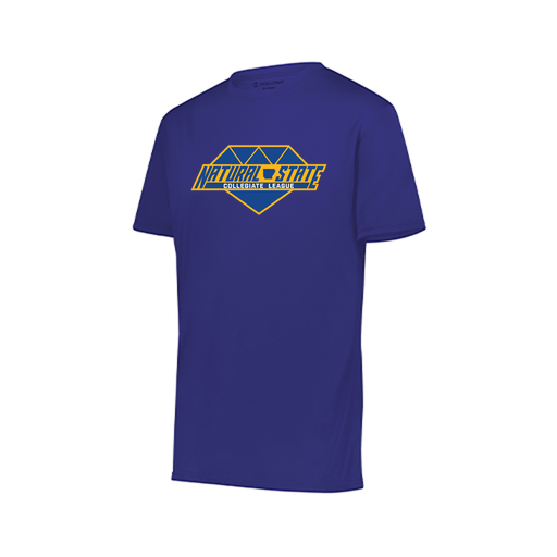 [222818.747.S-LOGO2] Men's Movement Dri Fit Shirt (Adult S, Purple, Logo 2)