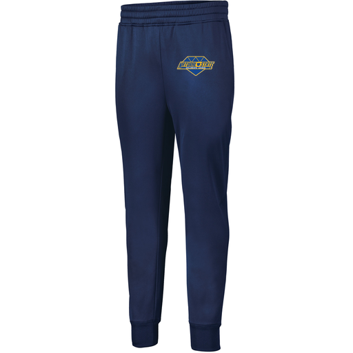 [5566.065.XS-LOGO2] Men's PERFORMANCE FLEECE JOGGER (Adult XS, Navy, Logo 2)
