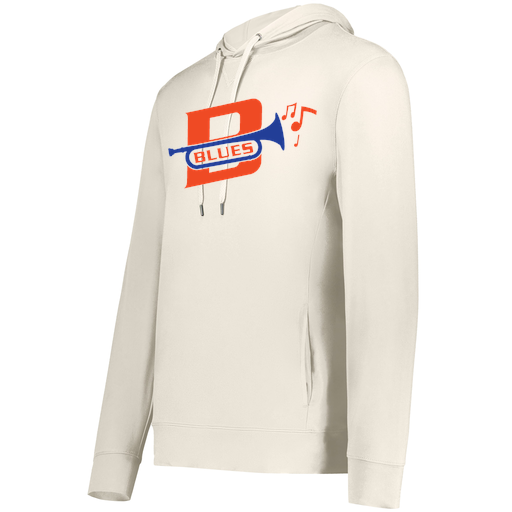 [222598.907.S-LOGO3] Men's Ventura Thin Knit Hoodie (Adult S, White, Logo 3)