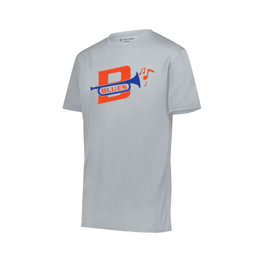 [222819.099.XXS-LOGO3] Youth Movement Dri Fit Shirt (Youth XXS, Silver, Logo 3)