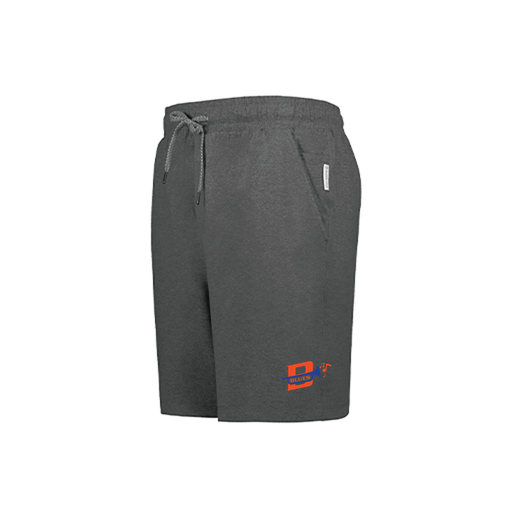 [223604.E83.S-LOGO3] YOUTH Ventura Soft Knit SHORTS (Youth S, Gray, Logo 3)