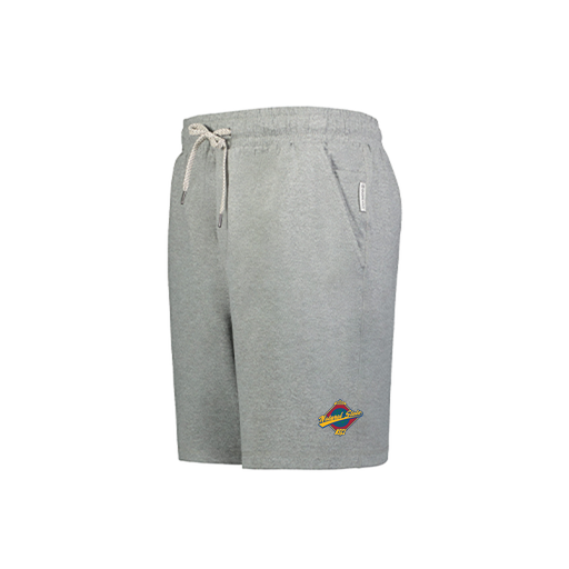 [223604.013.S-LOGO1] YOUTH Ventura Soft Knit SHORTS (Youth S, Silver, Logo 1)