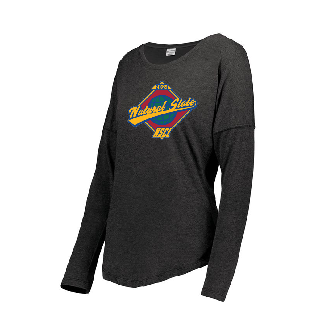 Decker Women's Tri-Blend T-Shirt - Long Sleeve